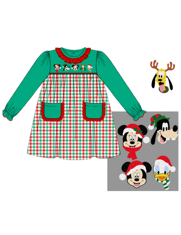 Long Sleeve Gracie Dress - Very Merry Magical Christmas: PREORDER ETA OCT