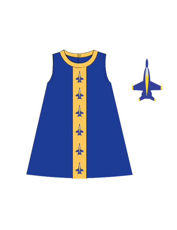 PREORDER ETA JUNE: Blues Buzz Collection: Delta Knit Dress