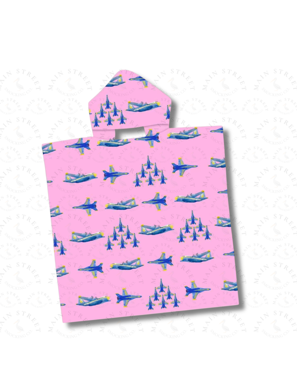 PREORDER ETA END OF JUNE: Main Street Magic Hooded Towels - The Pink Blues