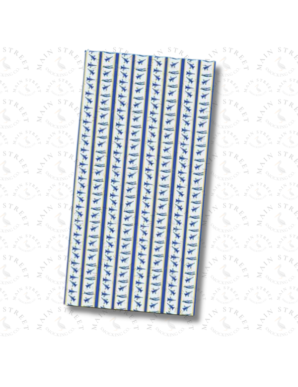PREORDER ETA JUNE: Albert Oversized Towel - Blues Stripes