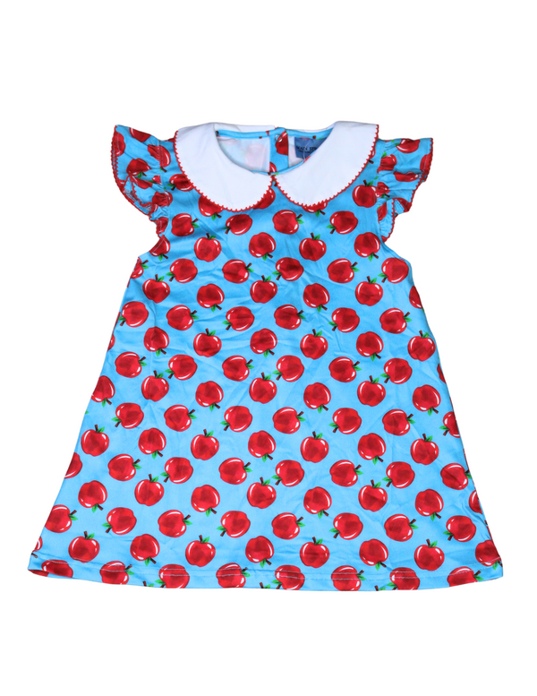 Charlotte Collared Dress : A is for Apple