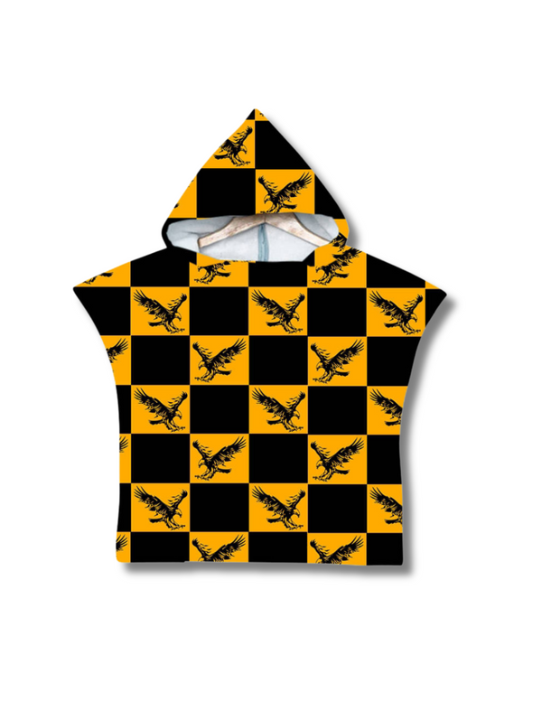 Main Street Magic Hooded Towels - Golden Eagles Checkers