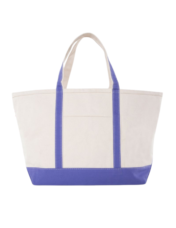 PREORDER: PERSONALIZED CANVAS BOAT TOTE - Medium
