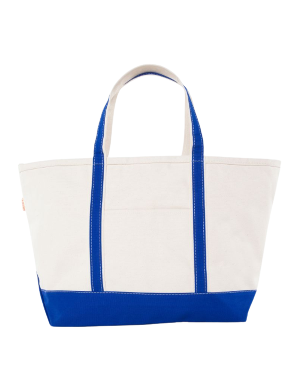 PREORDER: PERSONALIZED CANVAS BOAT TOTE - Medium