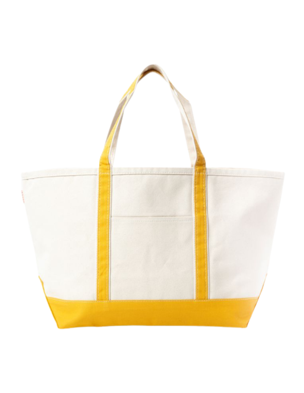 PREORDER: PERSONALIZED CANVAS BOAT TOTE - Medium