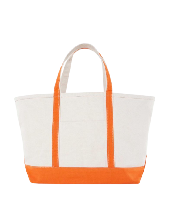 PREORDER: PERSONALIZED CANVAS BOAT TOTE - Medium