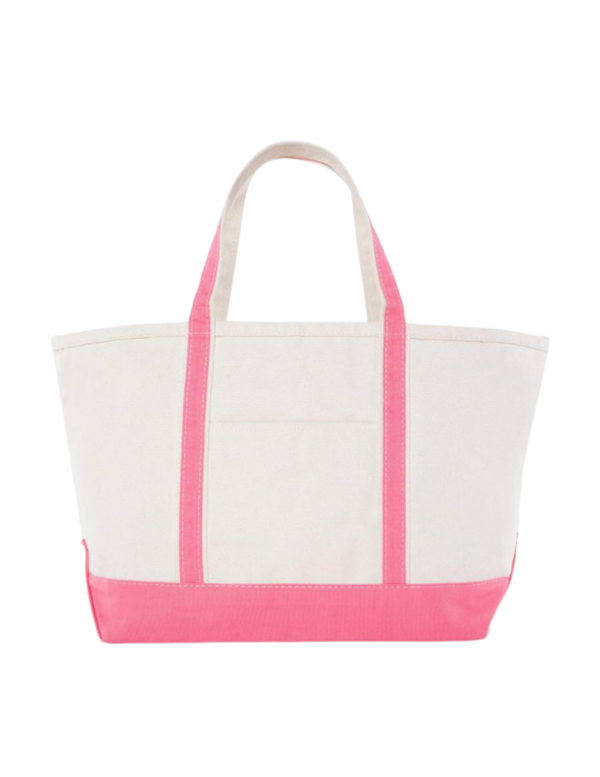 PREORDER: PERSONALIZED CANVAS BOAT TOTE - Medium