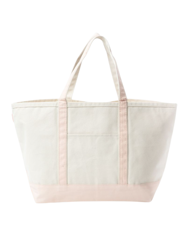 PREORDER: PERSONALIZED CANVAS BOAT TOTE - Medium