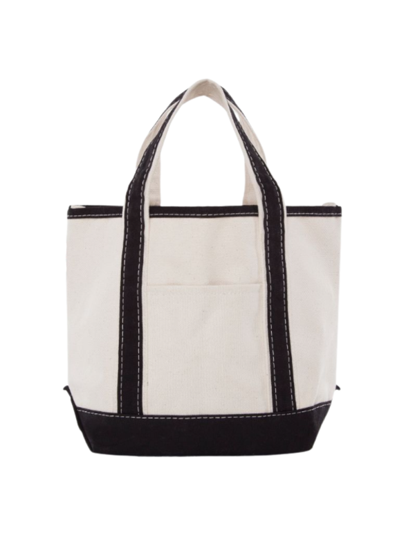 PREORDER: PERSONALIZED CANVAS BOAT TOTE - Medium