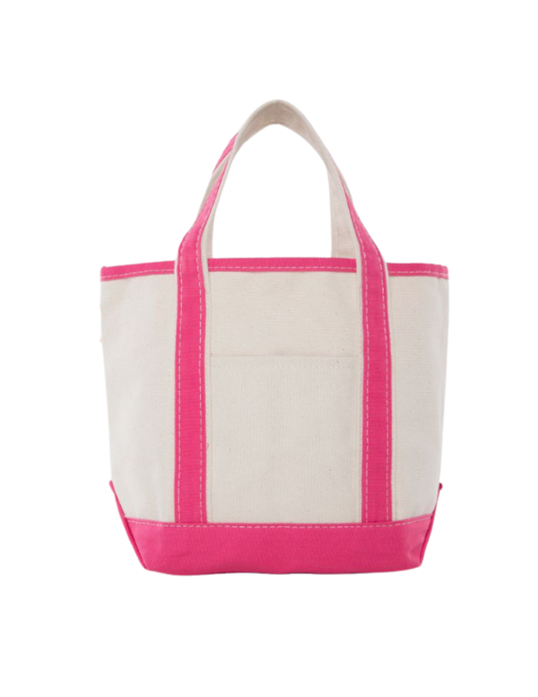 PREORDER: PERSONALIZED CANVAS BOAT TOTE - Medium