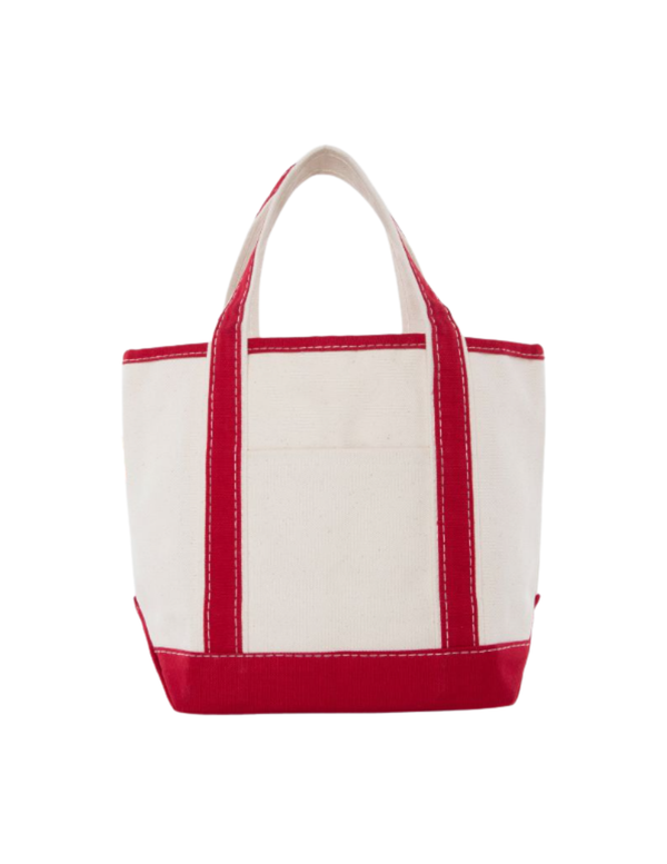 PREORDER: PERSONALIZED CANVAS BOAT TOTE - Medium