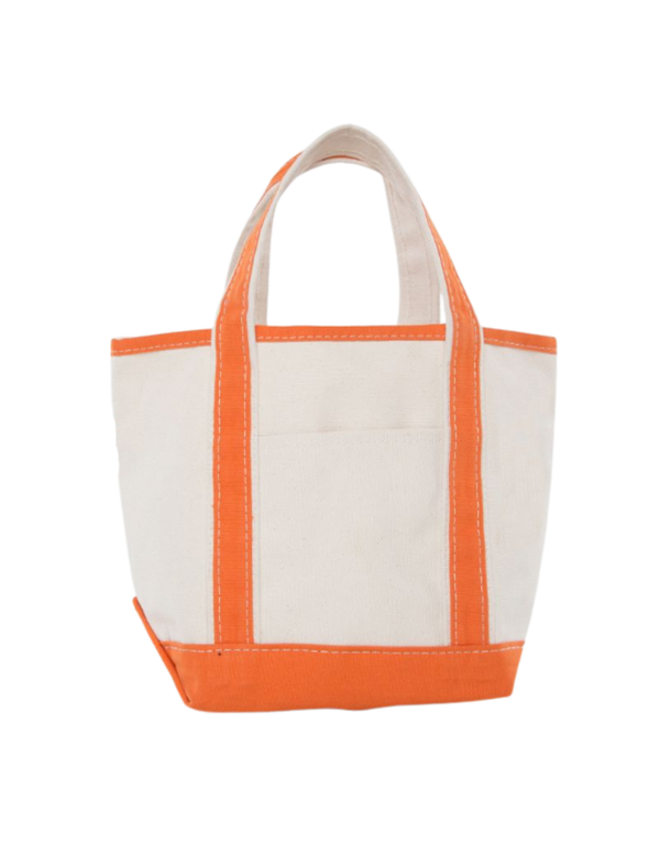 PREORDER: PERSONALIZED CANVAS BOAT TOTE - Medium