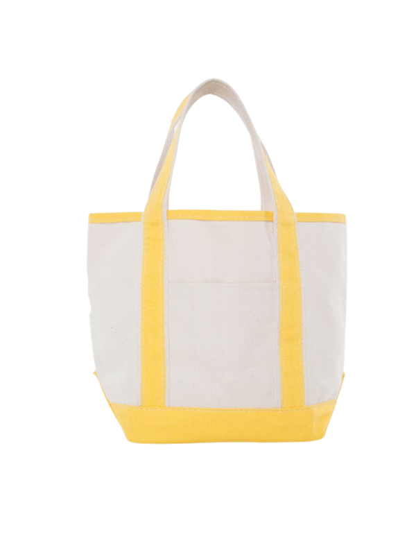 PREORDER: PERSONALIZED CANVAS BOAT TOTE - Medium