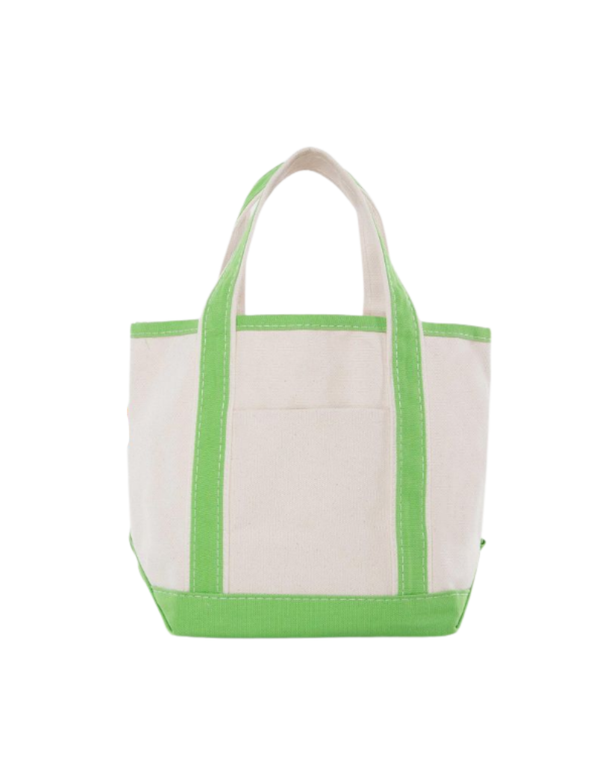 PREORDER: PERSONALIZED CANVAS BOAT TOTE - Medium