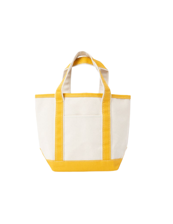PREORDER: PERSONALIZED CANVAS BOAT TOTE - Medium