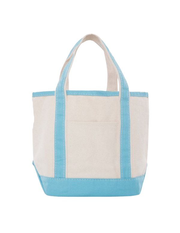 PREORDER: PERSONALIZED CANVAS BOAT TOTE - Medium