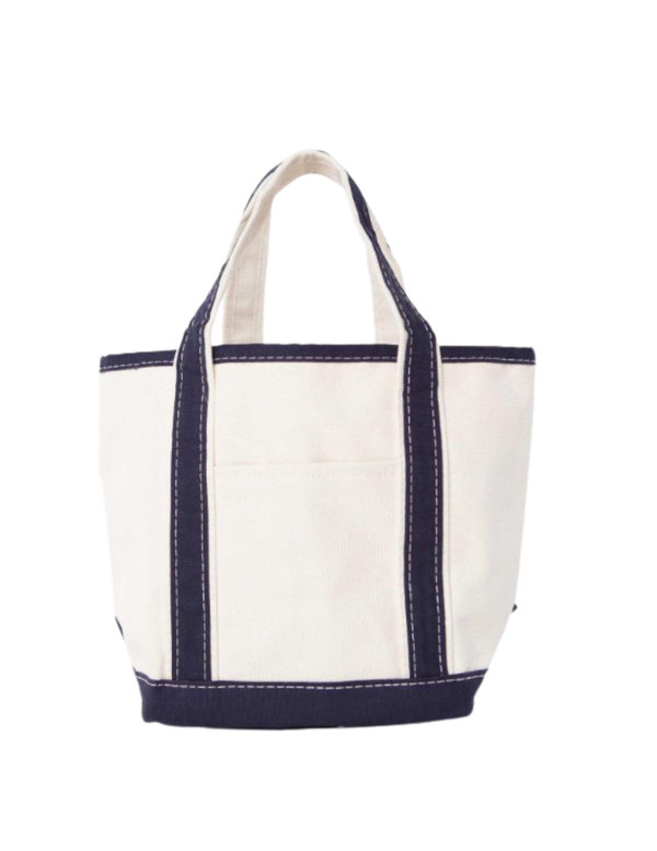 PREORDER: PERSONALIZED CANVAS BOAT TOTE - Medium