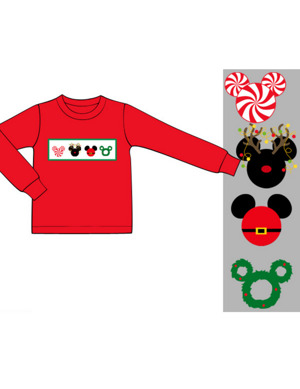 Mr. Magical Smocked Christmas Tee