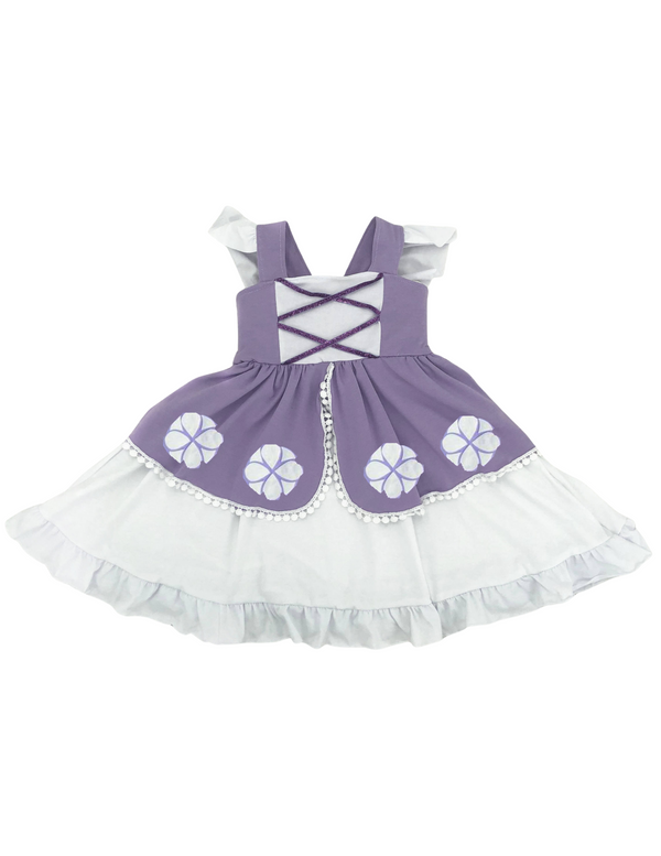 Princess Sofia Inspired Knit Dress