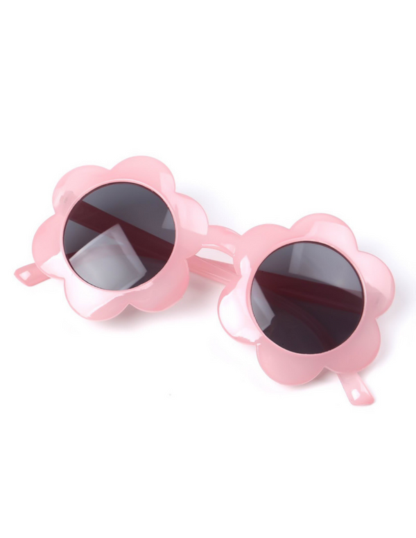 Jelly Wildflower Sunglasses - Jelly Pink