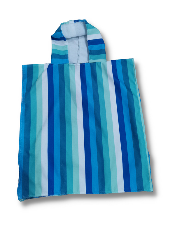 Main Street Magic Hooded Towels: Gulf Stripes