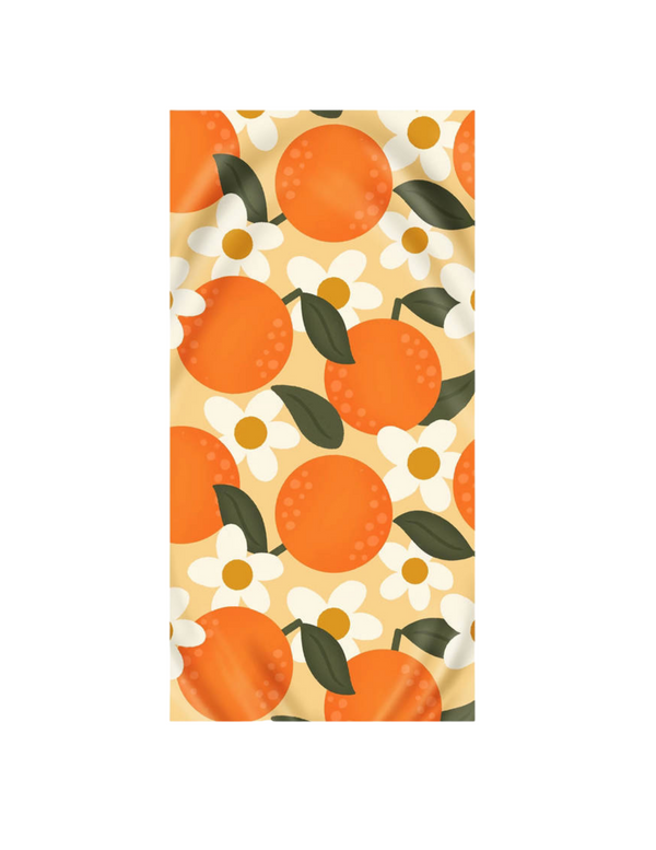 Main Street Magic Oversized Towel: Orange Blossoms