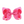 Load image into Gallery viewer, Small Grosgrain Hair Bow - Hot Pink
