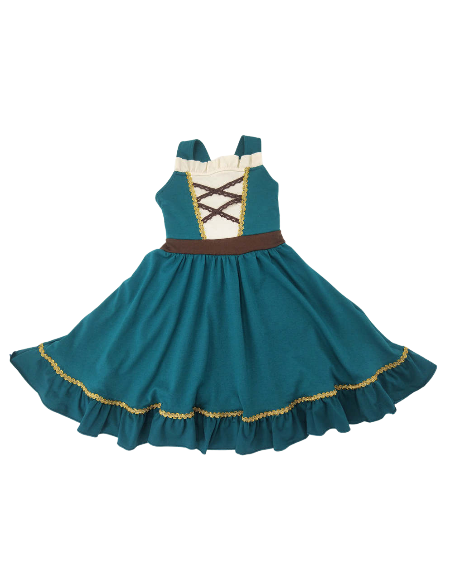 Princess Merida Inspired Dress Main Street Smocking Company