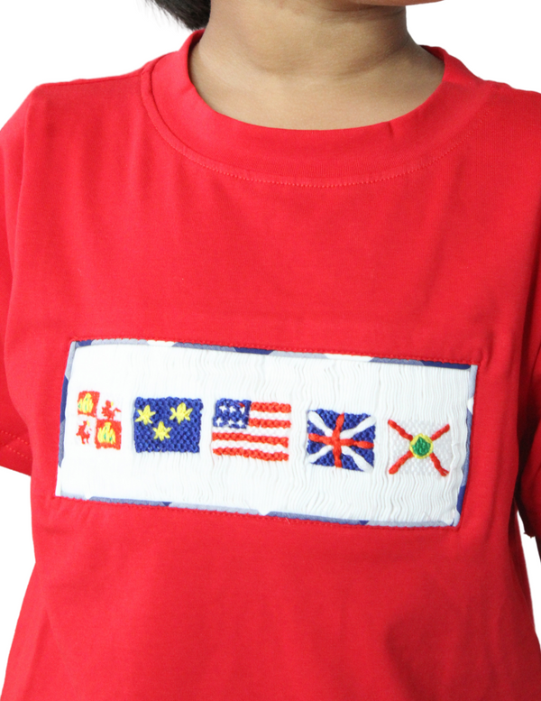 Pensacola: City of Five Flags Smocked Shorts Set