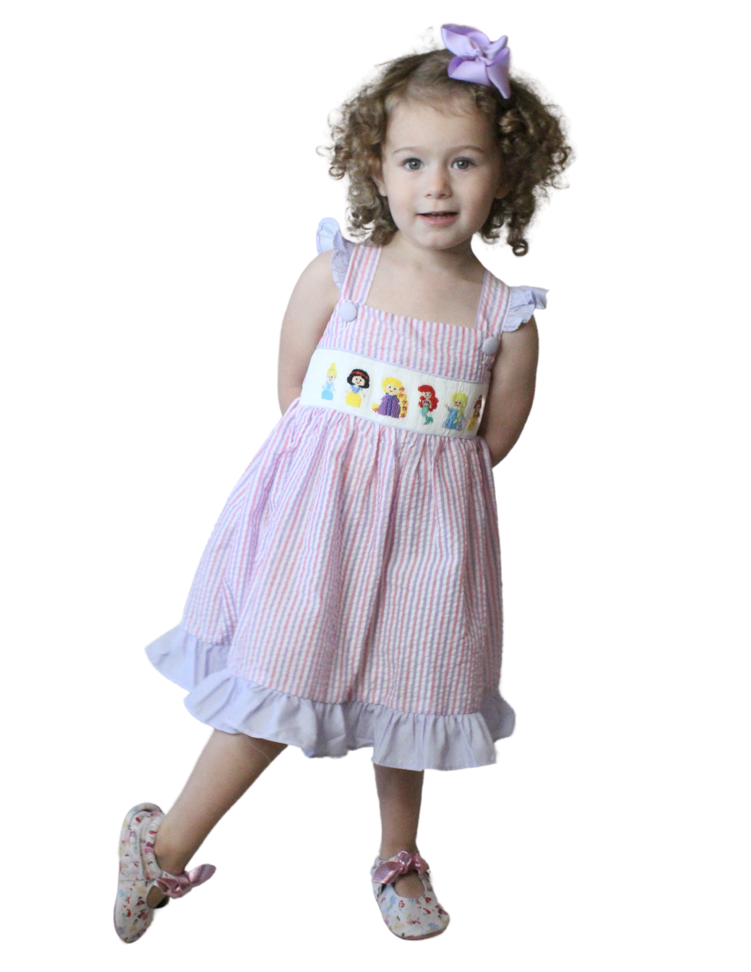 Princess best sale smocked dress