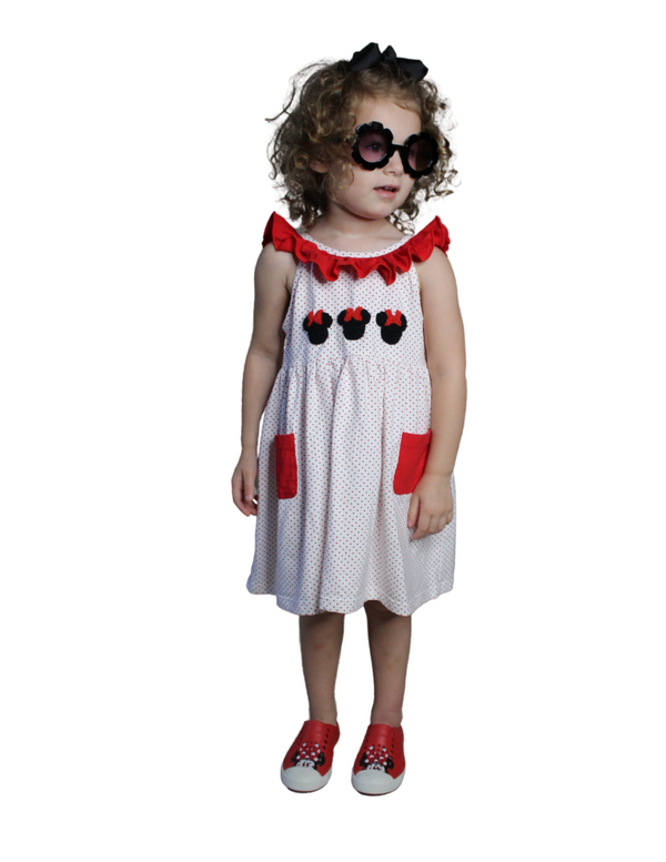 Miss Mouse French Knot Dress