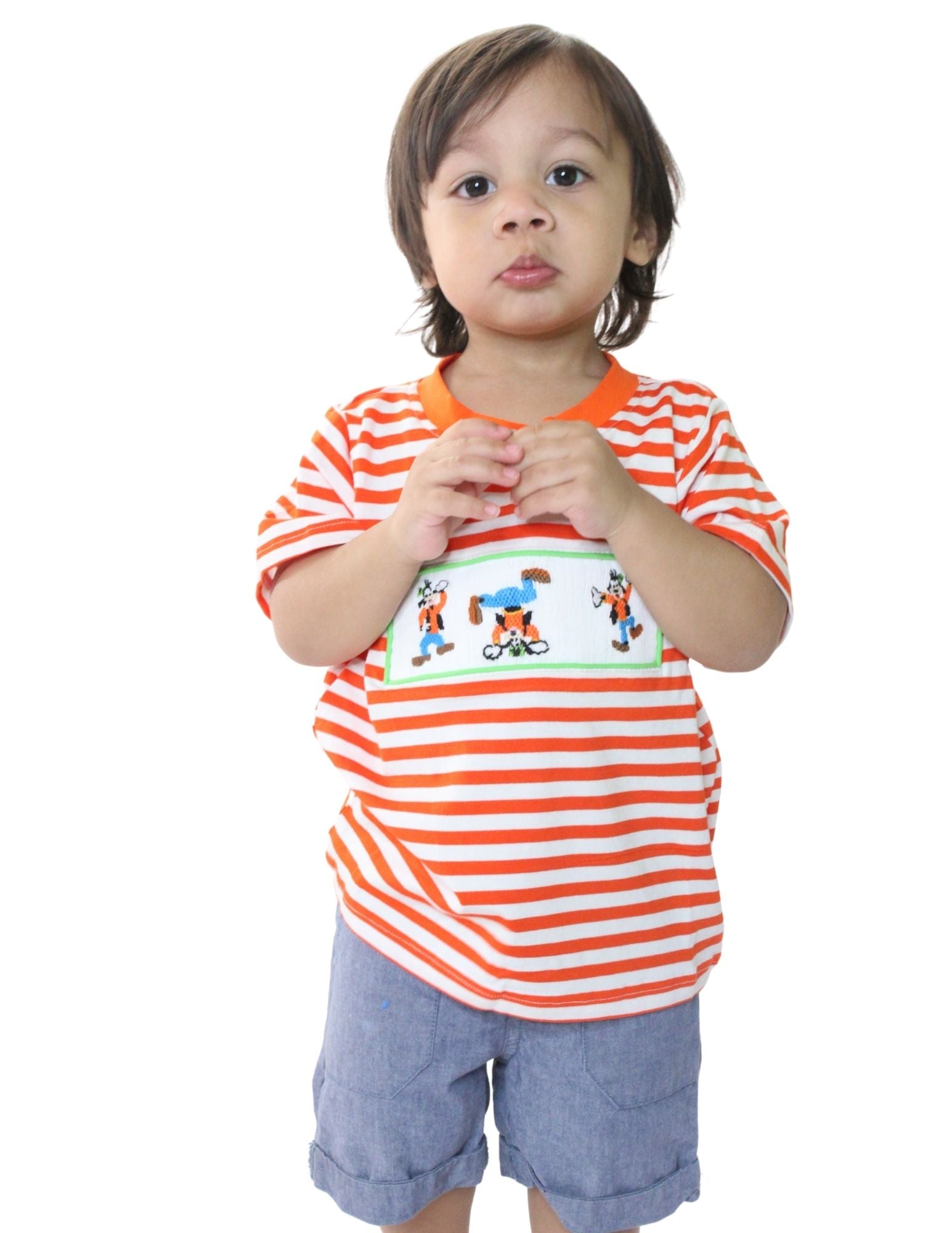 Goofy Smocked Tee – Main Street Smocking Company